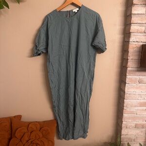 COS Teal Midi Dress‎